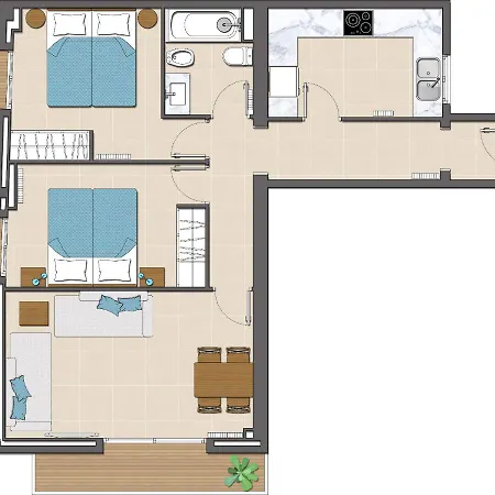 Апартаменты Tropic Льорет-де-Мар