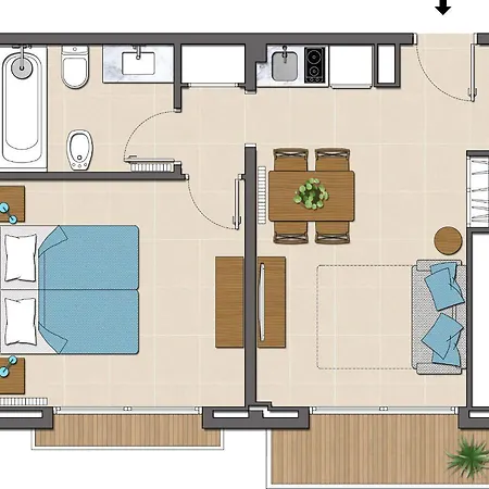 Apartment Tropic Lloret de Mar