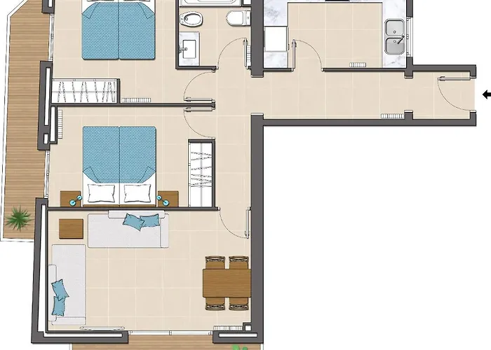 Lägenhet Tropic Lloret de Mar